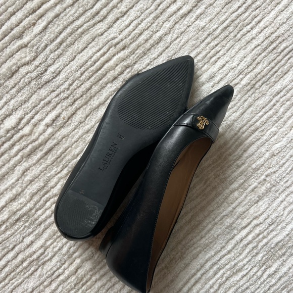 RALPH LAUREN black flats - Picture 5 of 7